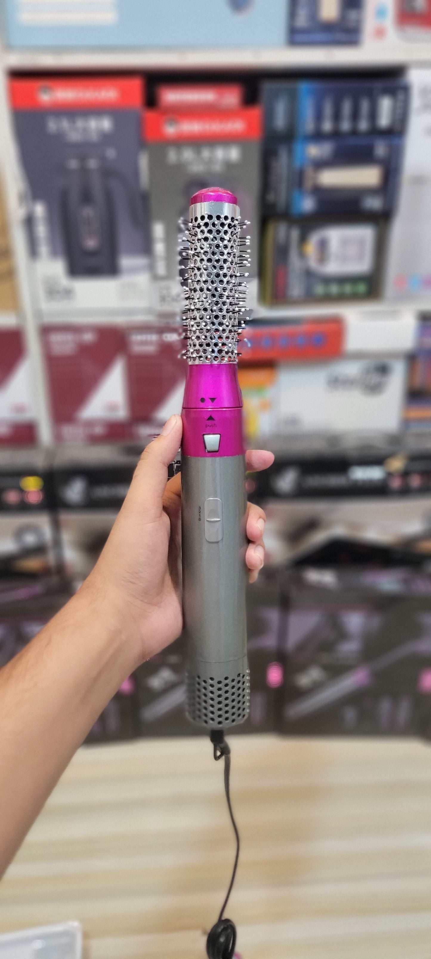 Imported 5-in-1 Hair Styler | Hair Straightner | Hair Curler | Hair Roller | Blower | Dryer