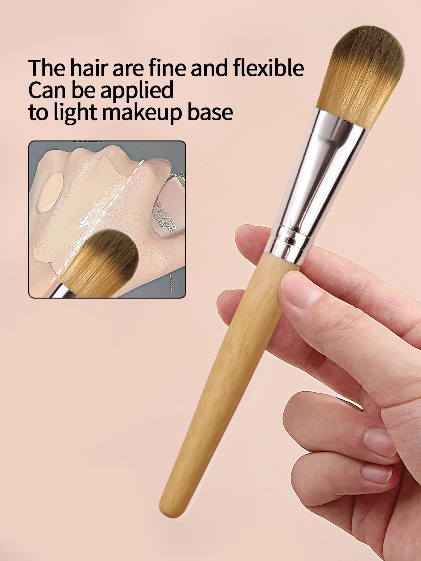 1 piece foundation special makeup brush,