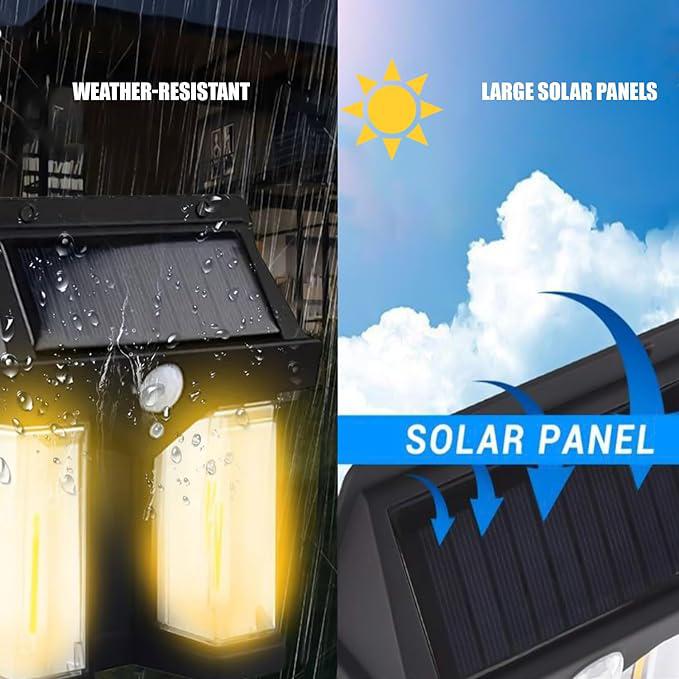Outdoor Solar Sensor Motion Light